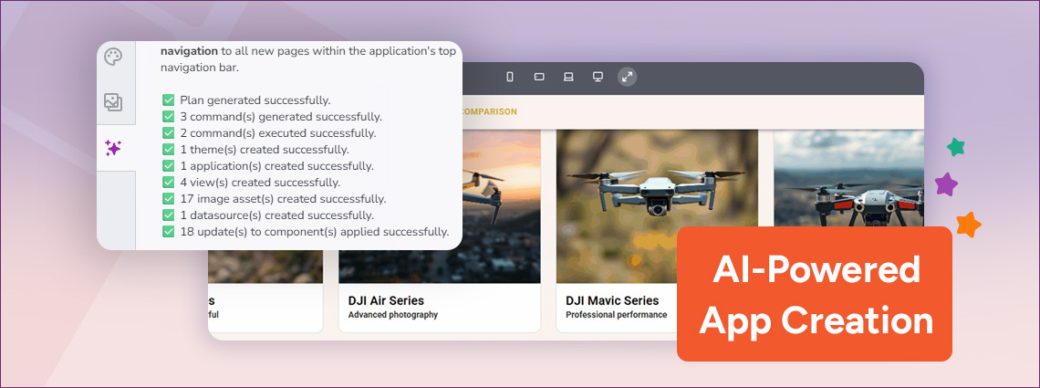 smarter AI in app builder release